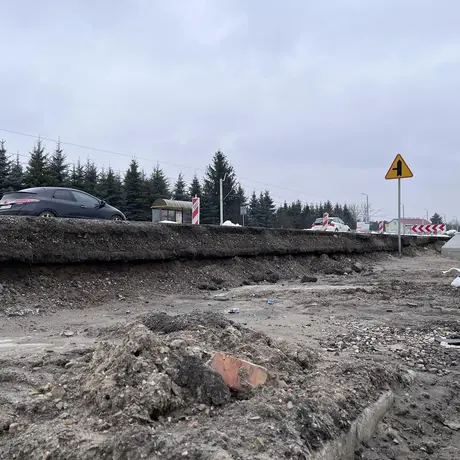 Rozbudowa ul. Warszawskiej [styczeń 2023] - fot 8